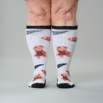 Touchdown Teddy EasyStretch™ Socks