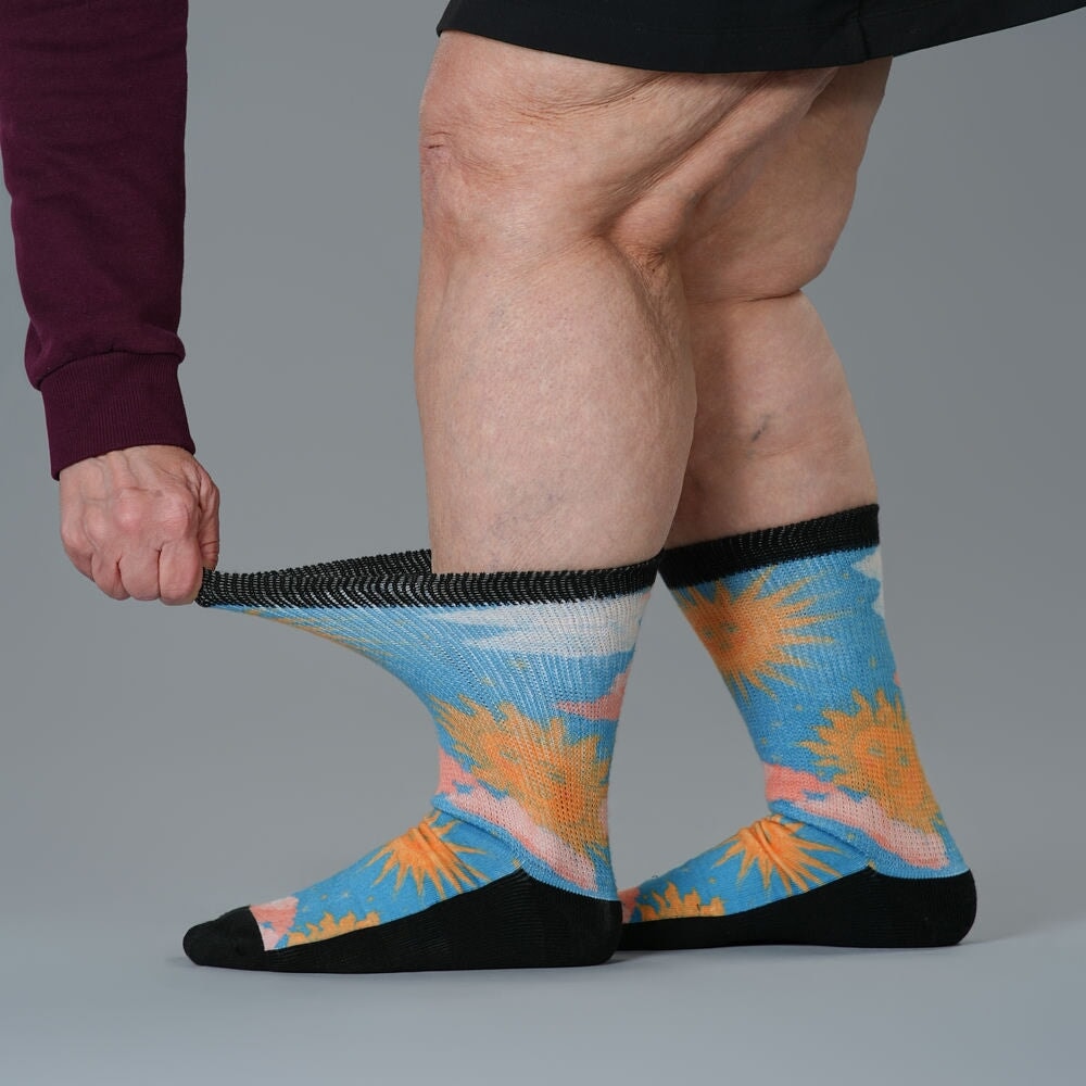 Celestial Summer EasyStretch™ Socks