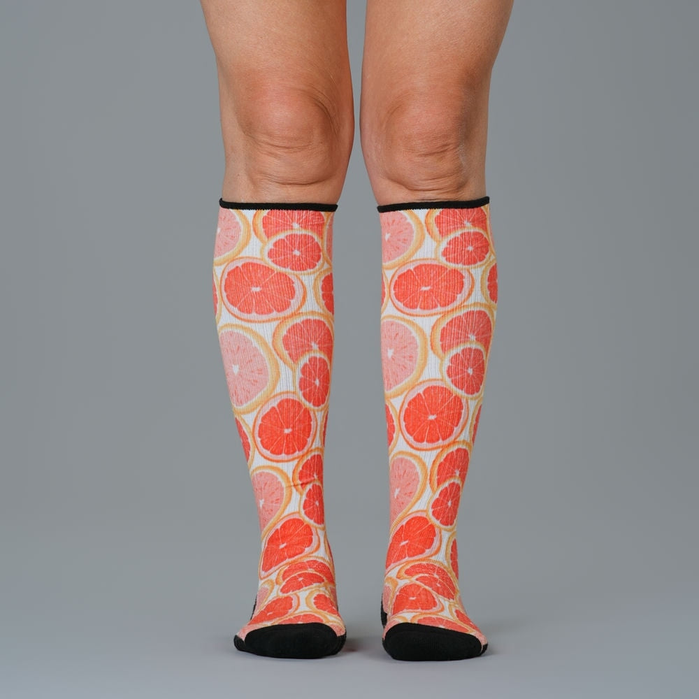 Grapefruit Dreams Compression Socks