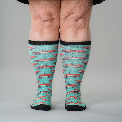 Retro Rocker EasyStretch™ Socks 5-Pack Bundle