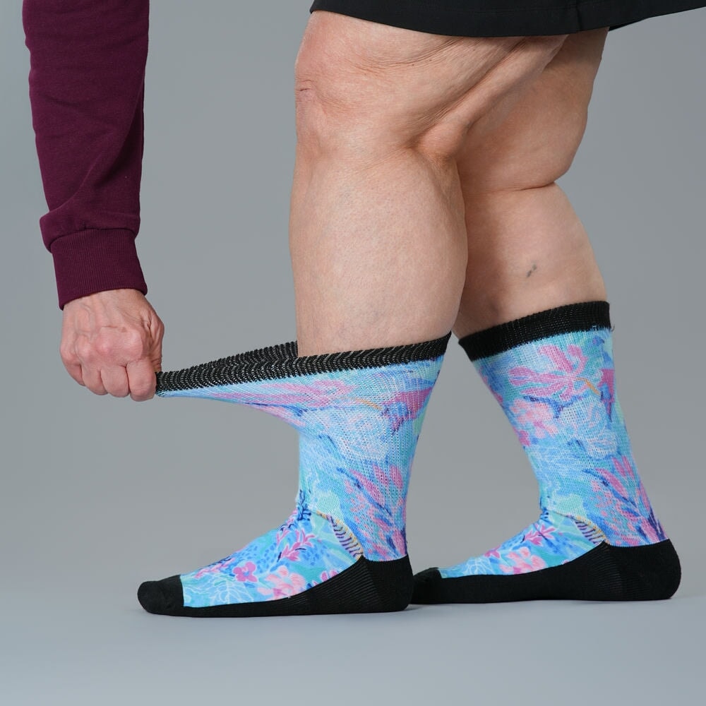 Pastel Reef EasyStretch™ Socks
