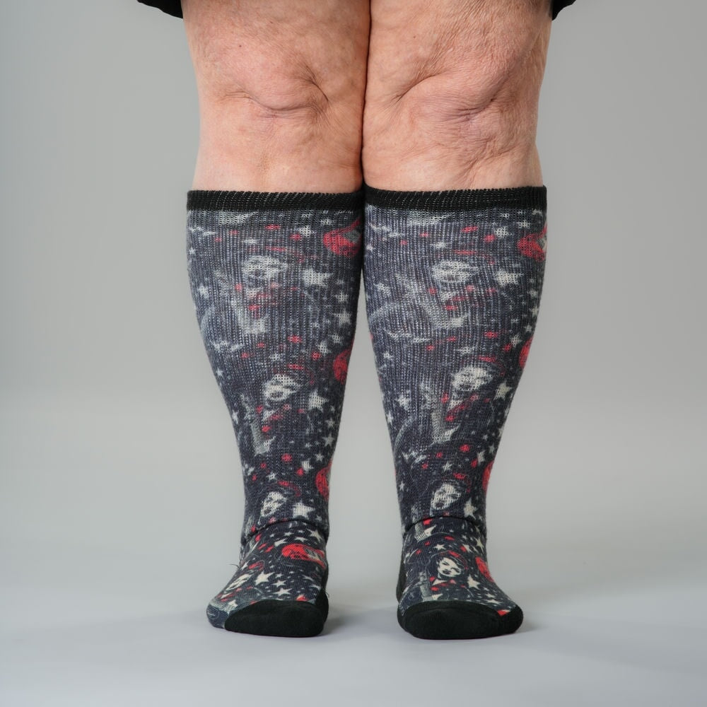 Retro Rocker EasyStretch™ Socks 5-Pack Bundle
