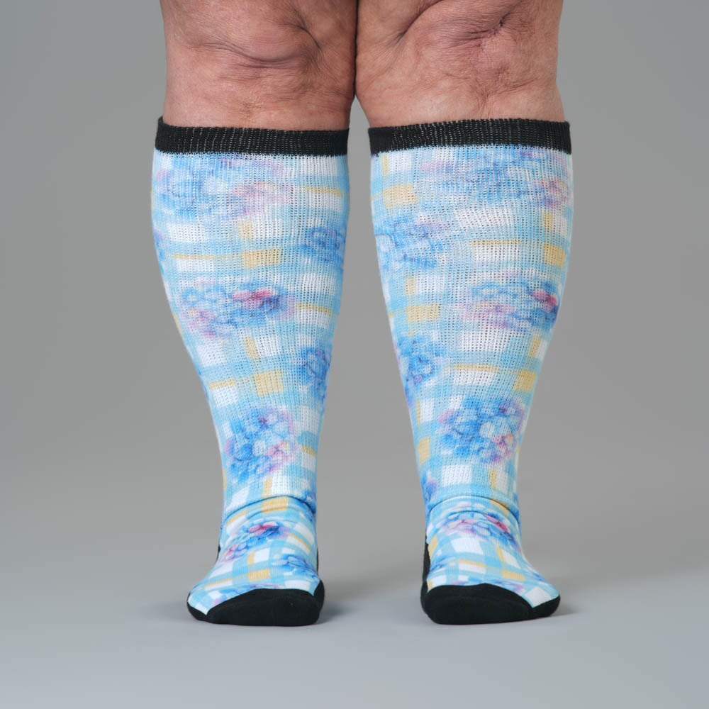 Gingham Garden EasyStretch™ Socks 5-Pack Bundle
