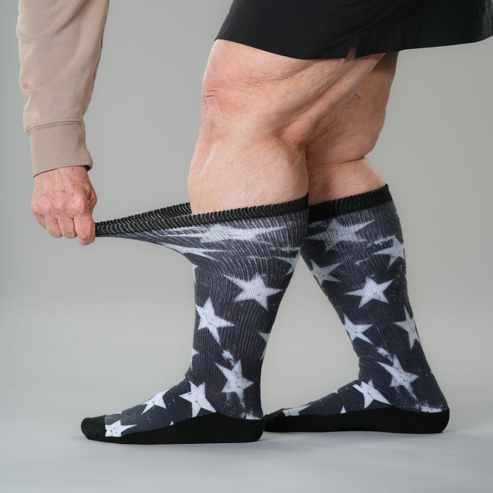 Retro Stars EasyStretch™ Socks