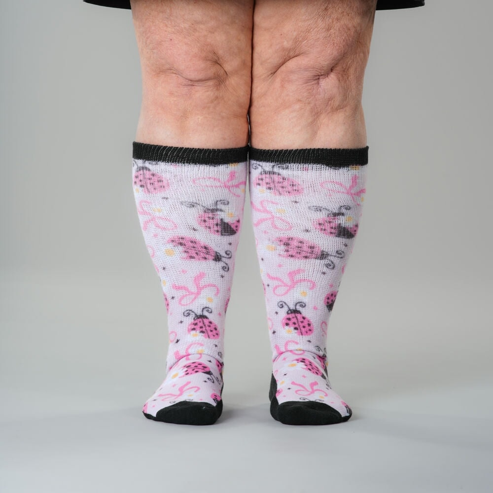 Pink Ladies EasyStretch™ Socks