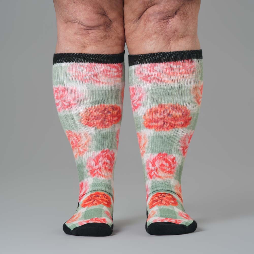 Gingham Garden EasyStretch™ Socks 5-Pack Bundle