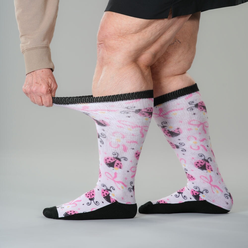 Pink Ladies EasyStretch™ Socks