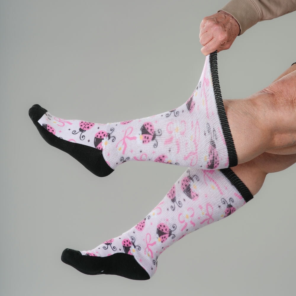Pink Ladies EasyStretch™ Socks