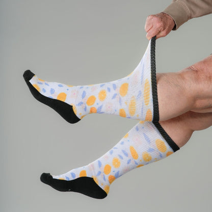 Lavender Lemon EasyStretch™ Socks