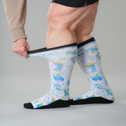 Berry Blue EasyStretch™ Socks