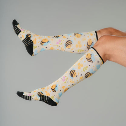 Busy Bee Compression Socks