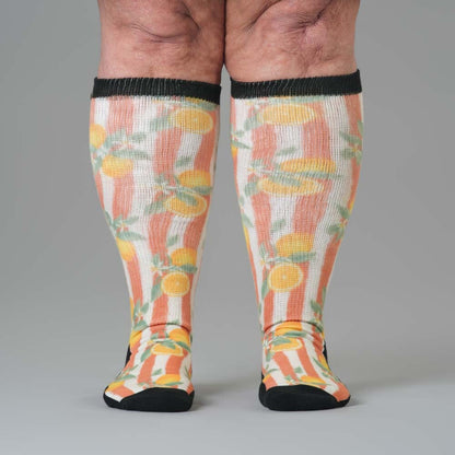 Lemon Stripes EasyStretch™ Socks
