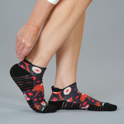Oh! Canada Ankle Compression Socks
