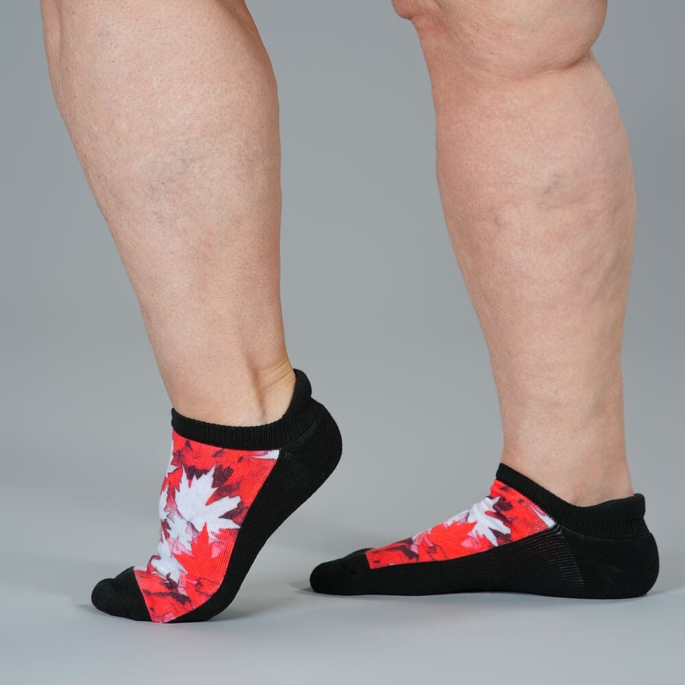 Maple Leaves Ankle Socks