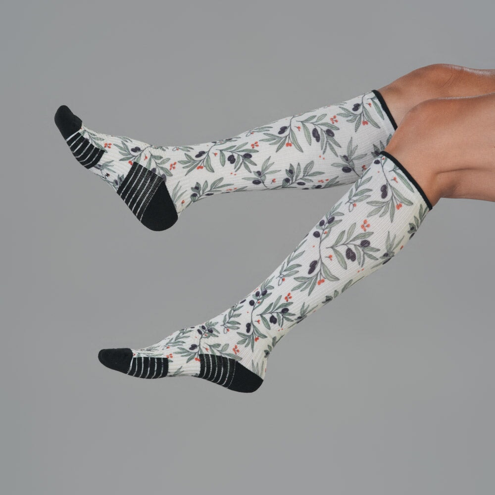 Olive Garden Compression Socks
