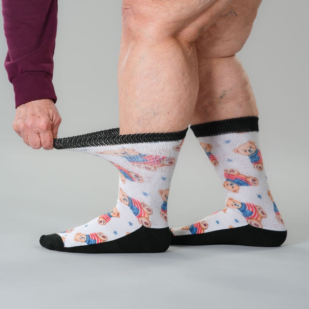 Freedom Bears EasyStretch™ Socks