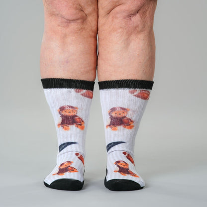 Touchdown Teddy EasyStretch™ Socks