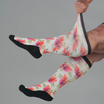 Pastel Petals EasyStretch™ Socks