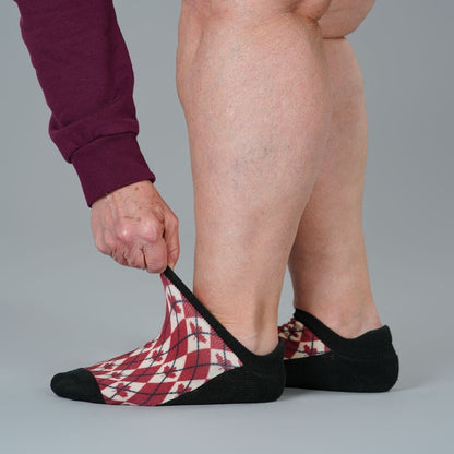 Canadian Argyle Ankle Socks