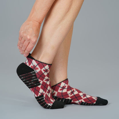 Canadian Argyle Ankle Compression Socks