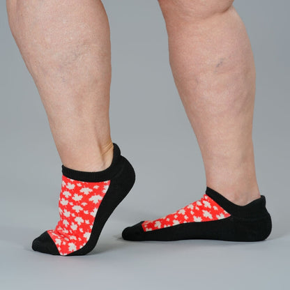 Canadian Maple Ankle Socks