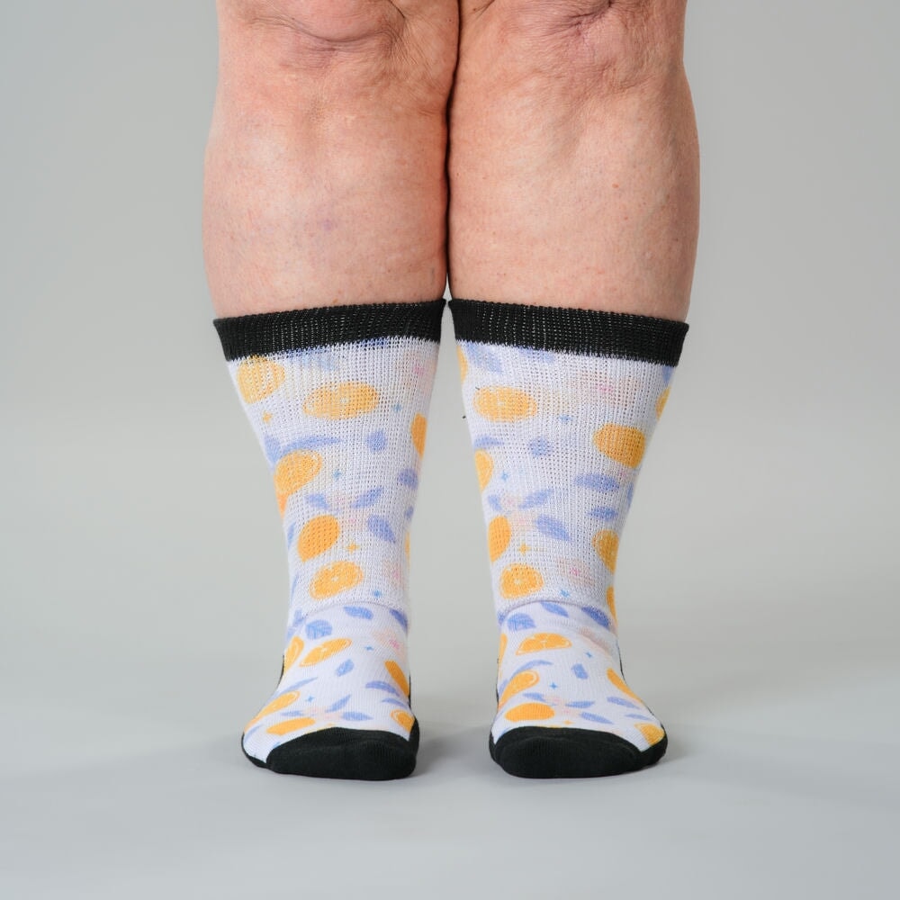 Lavender Lemon EasyStretch™ Socks