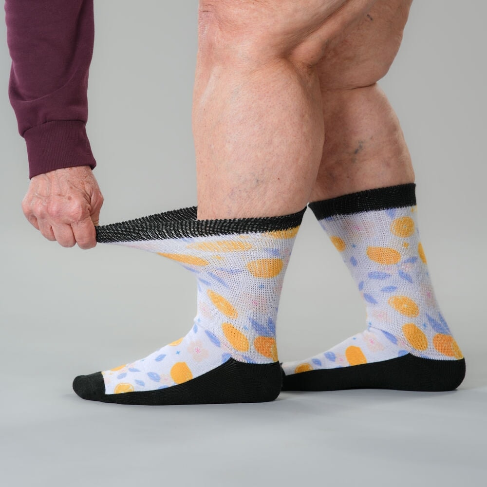 Lavender Lemon EasyStretch™ Socks