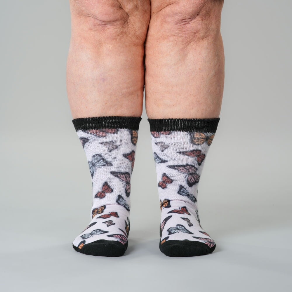 Summer Flutter EasyStretch™ Socks