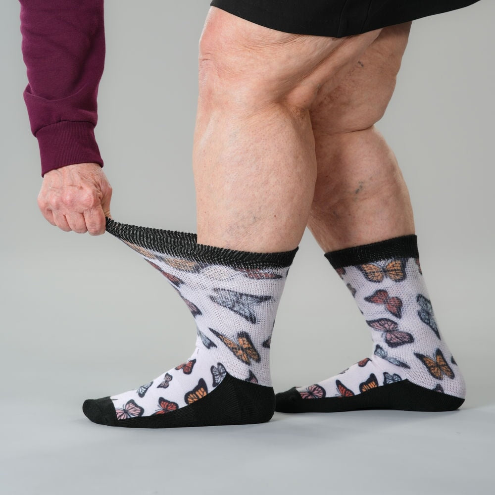 Summer Flutter EasyStretch™ Socks
