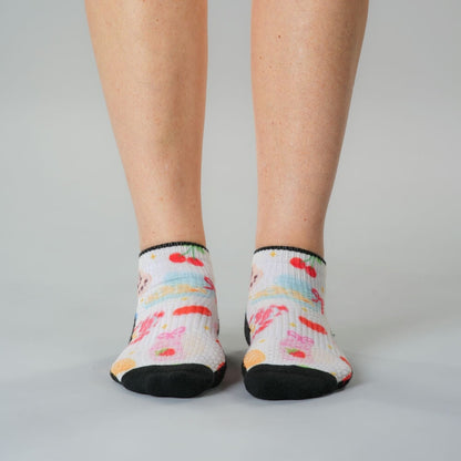Summer Picnic Ankle Compression Socks 5-Pack Bundle