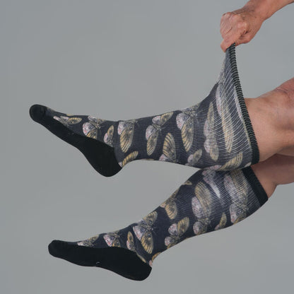 Midnight Moths EasyStretch™ Socks