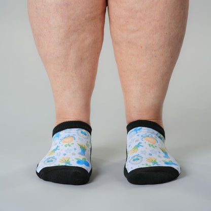 Summer Picnic Ankle Socks 5-Pack Bundle