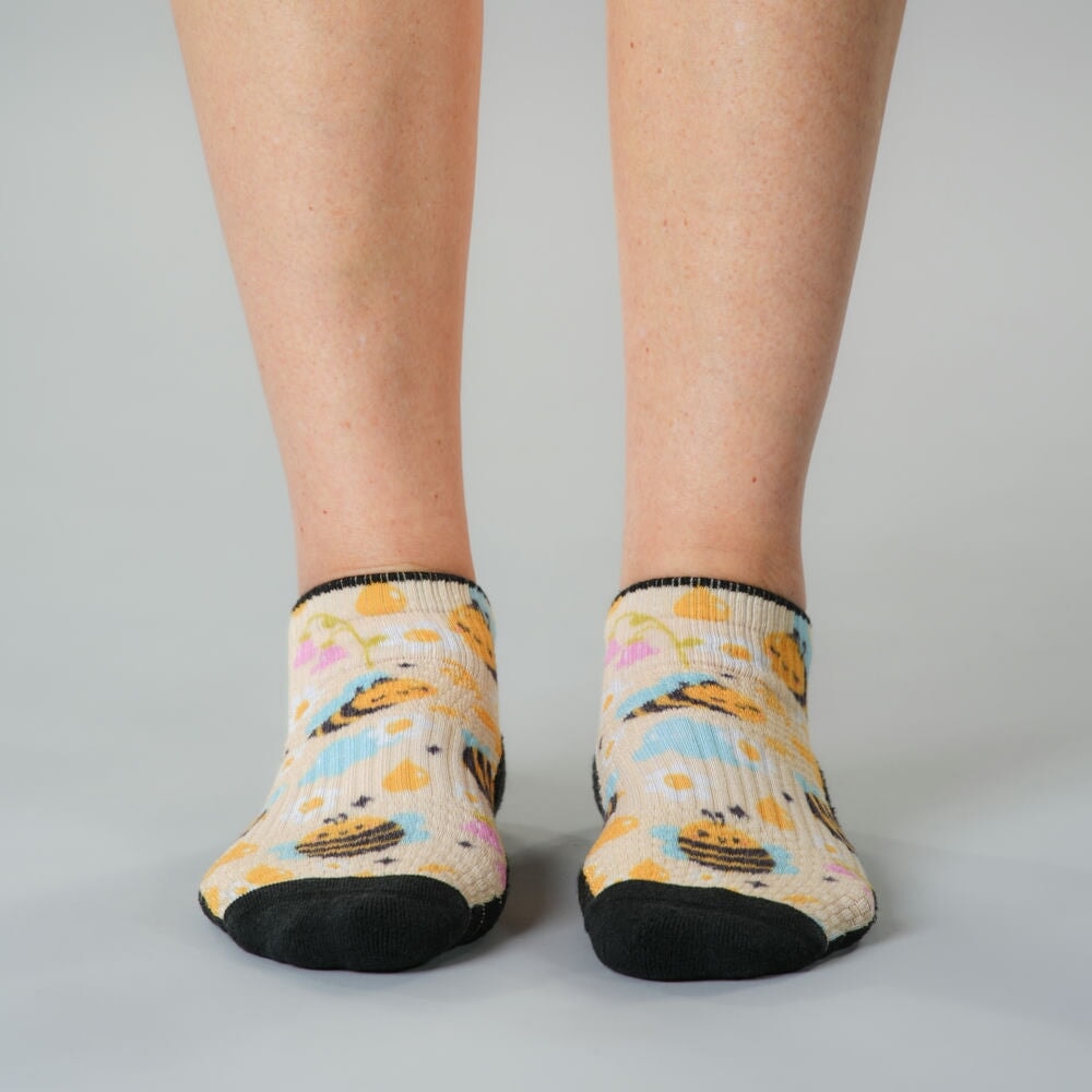 Busy Bee Ankle Compression Socks