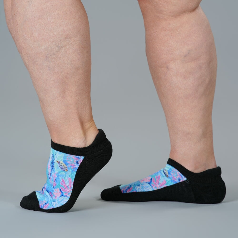 Pastel Reef Ankle Socks