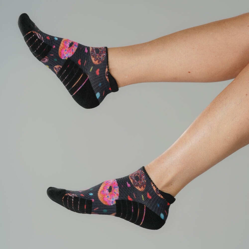 Donut Delight Ankle Compression Socks