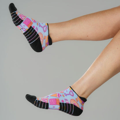 Snacks Ankle Compression Socks