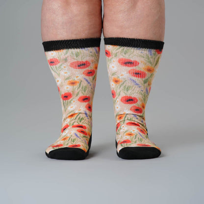 Poppy Summer EasyStretch™ Socks