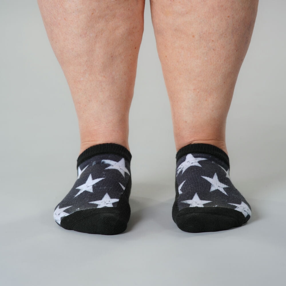 Retro Rocker Ankle Socks 5-Pack Bundle