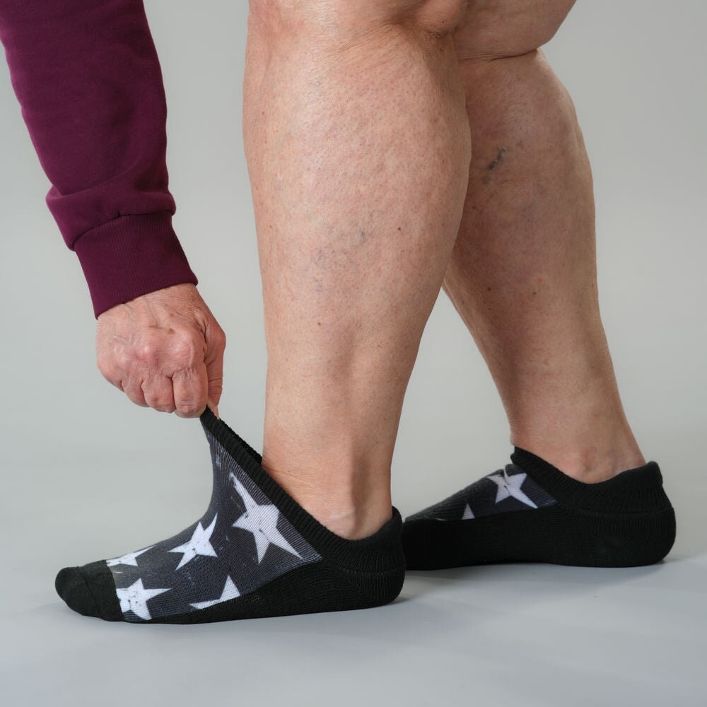 Retro Stars Ankle Socks