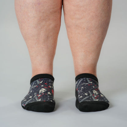 Retro Rocker Ankle Socks 5-Pack Bundle