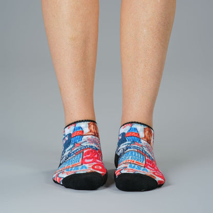 Classic Americana Ankle Compression Socks