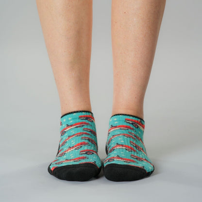 Retro Rocker Ankle Compression Socks 5-Pack Bundle