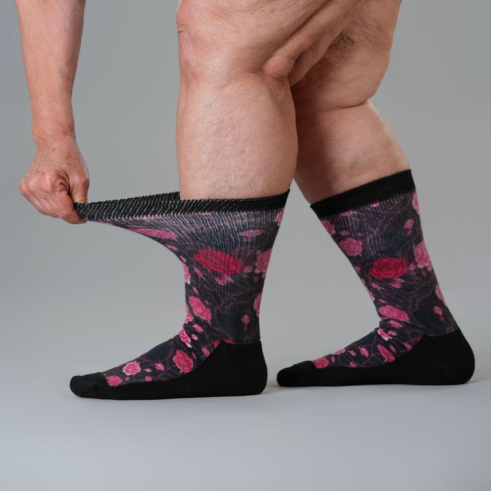 Dark Love EasyStretch™ Socks
