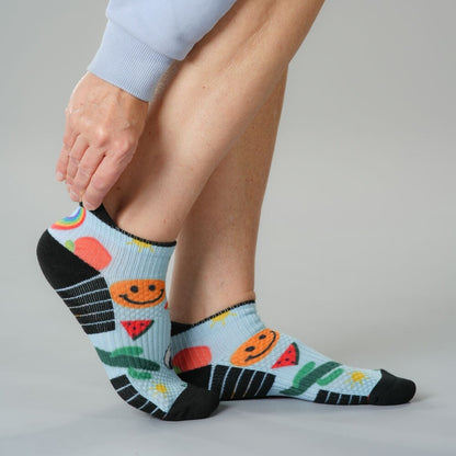 Peace Ankle Compression Socks