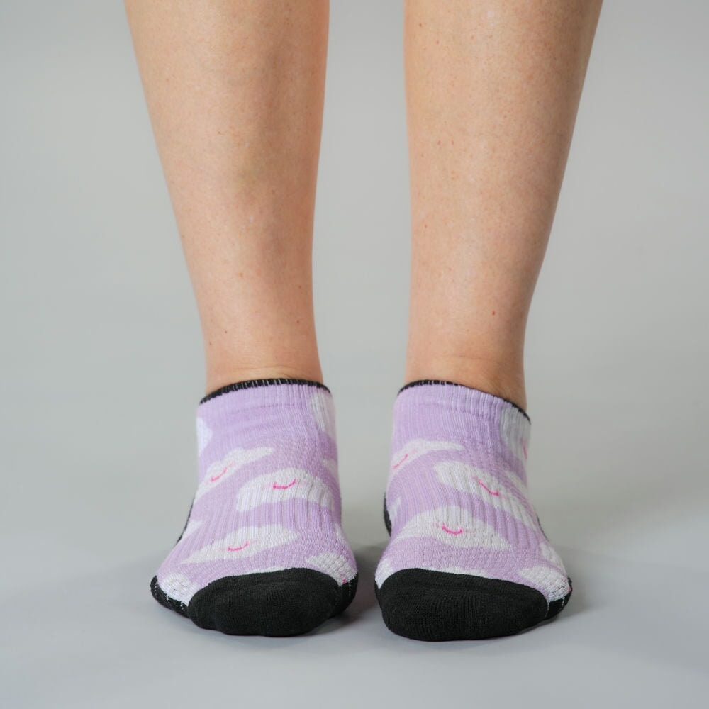 Happy Clouds Ankle Compression Socks