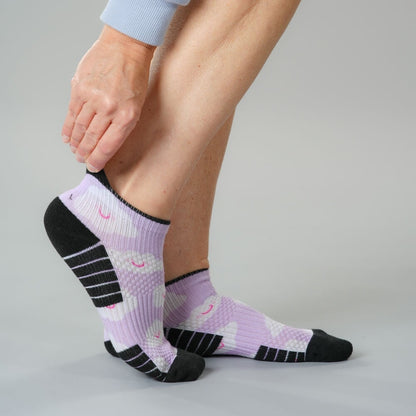 Happy Clouds Ankle Compression Socks