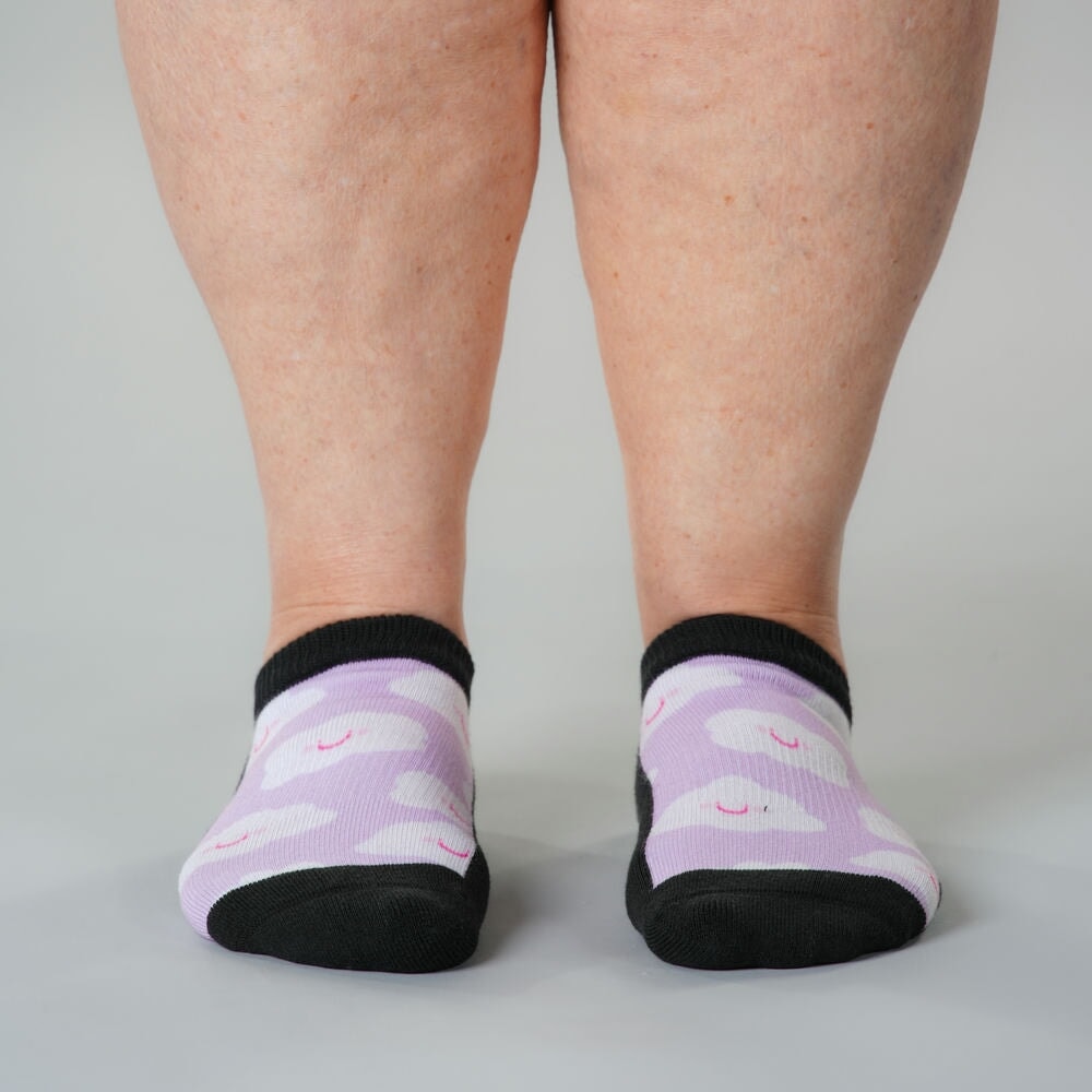 Happy Vibes Ankle Socks 5-Pack Bundle