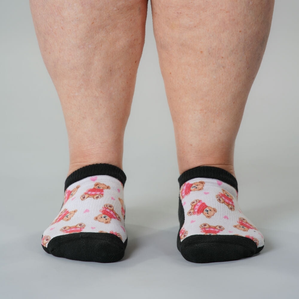 Sweetheart Bear Ankle Socks