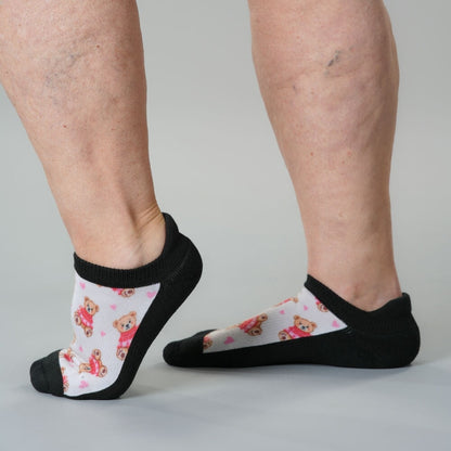 Sweetheart Bear Ankle Socks