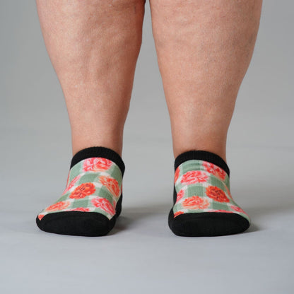 Gingham Garden Ankle Socks 5-Pack Bundle